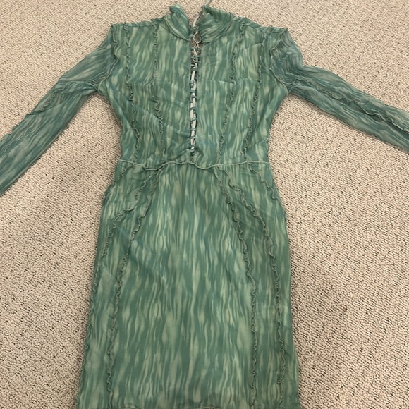 House of CB dylan dress - tie up mini dress - Picture 5 of 5